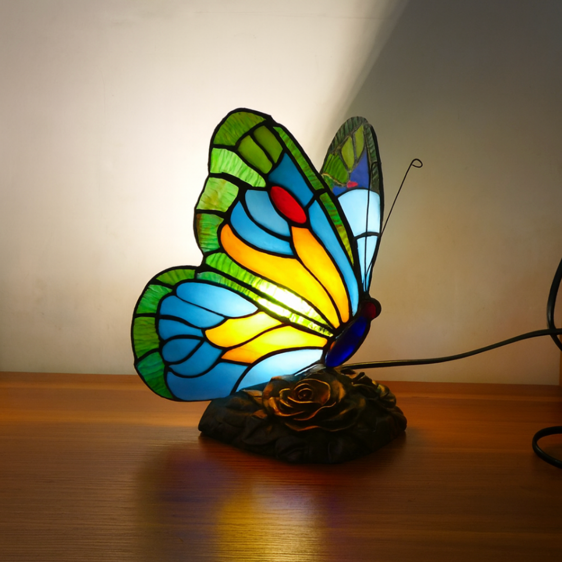 Luminária Borboleta Azul