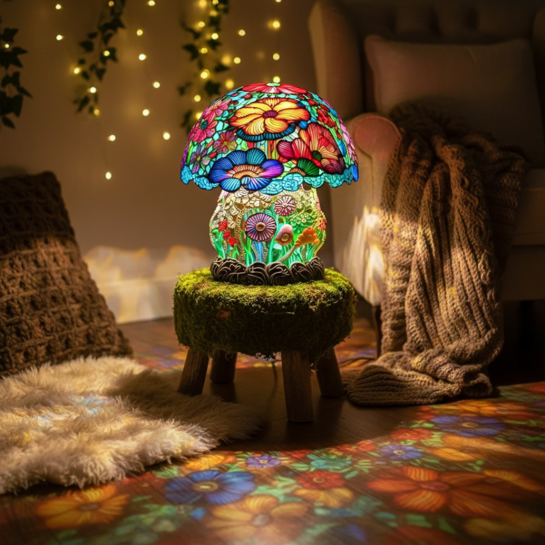 Luminária Cogumelo Fosco