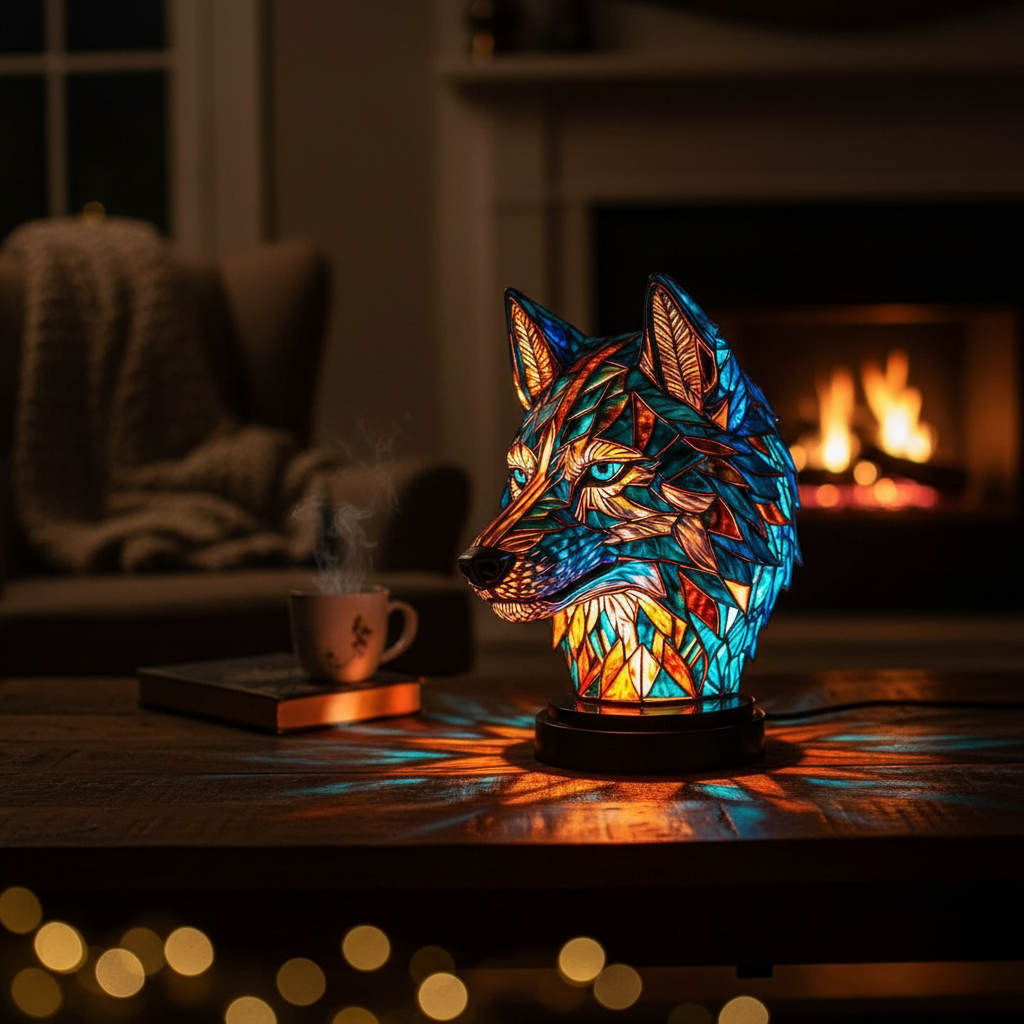 Luminária Lobo Encantador
